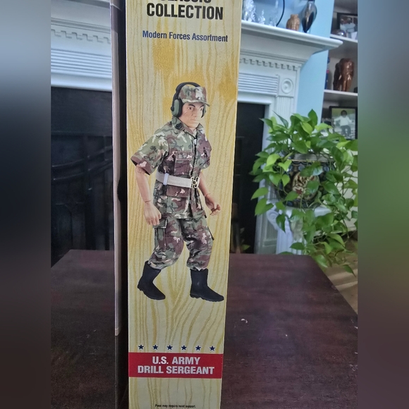 NEW G.I Joe Classic Collection US Army Drill Sergeant African American Black - Picture 4 of 6